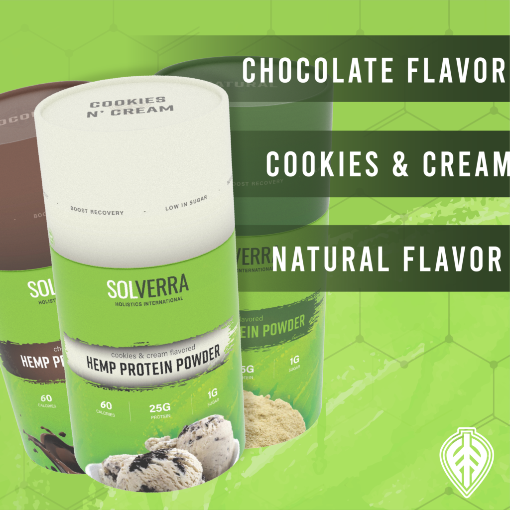 Hemp Protein Powder Solverra Holistics International